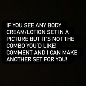 Bath & Body Works Customizable Body Cream/Lotion Set